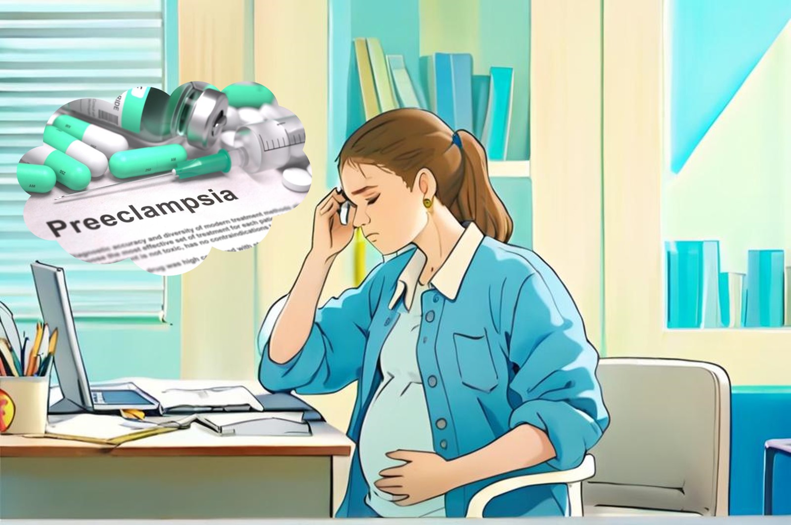 Ochrana zdraví matek a kojenců: Role 5-methyltetrahydrofolátu (5-MTHF) v prevenci preeklampsie